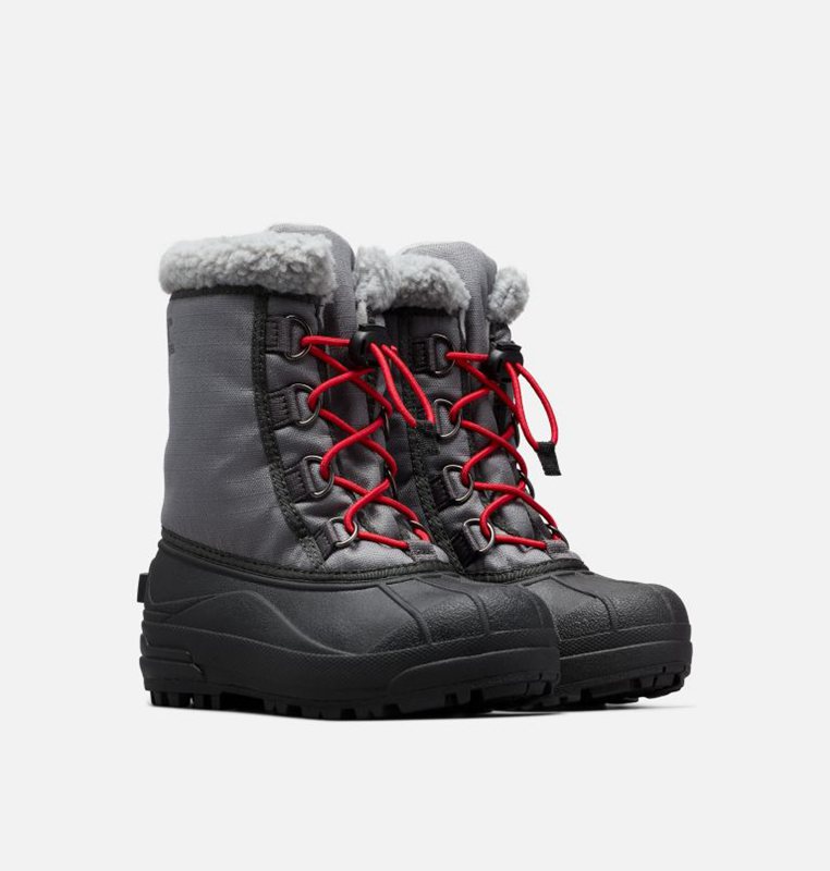 Sorel Barn Vinterkängor Grå/Svarta - Youth Cumberland™ - DSA-374650